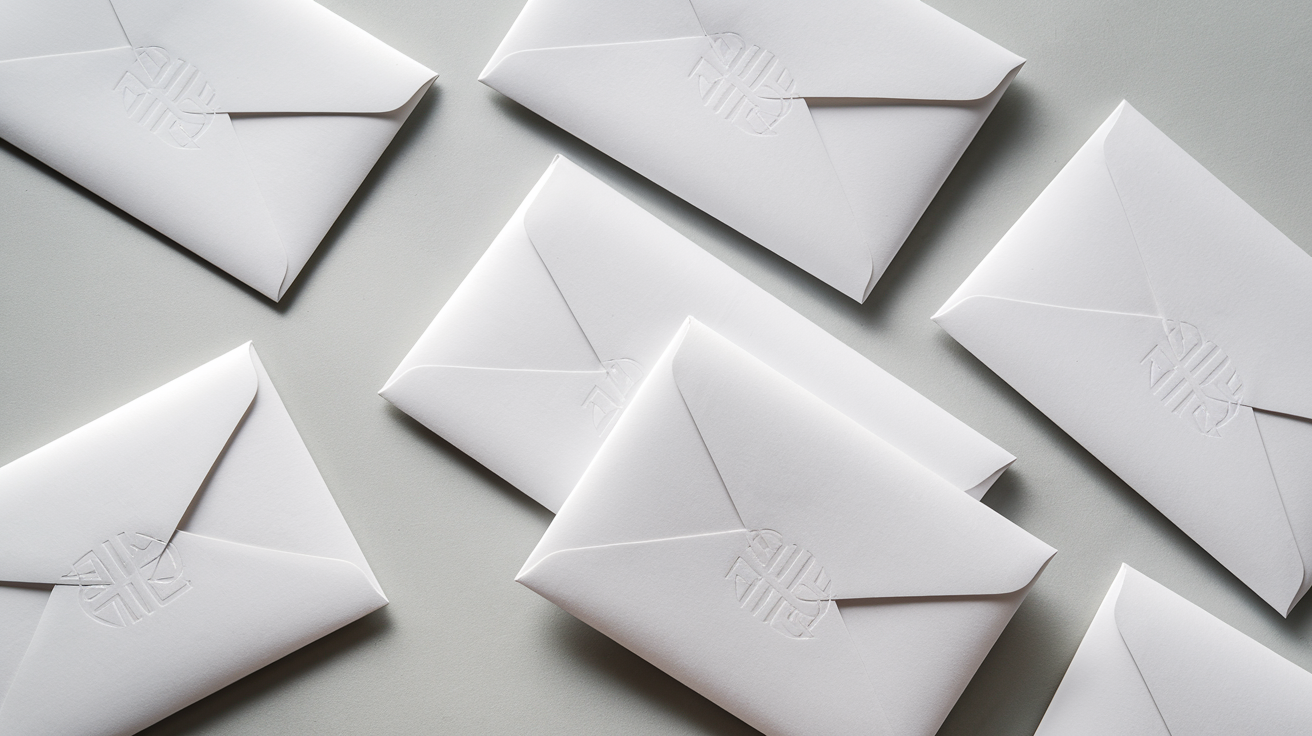 Potiskane kuverte za direktno pošto — personaliziran tisk naslovnikov